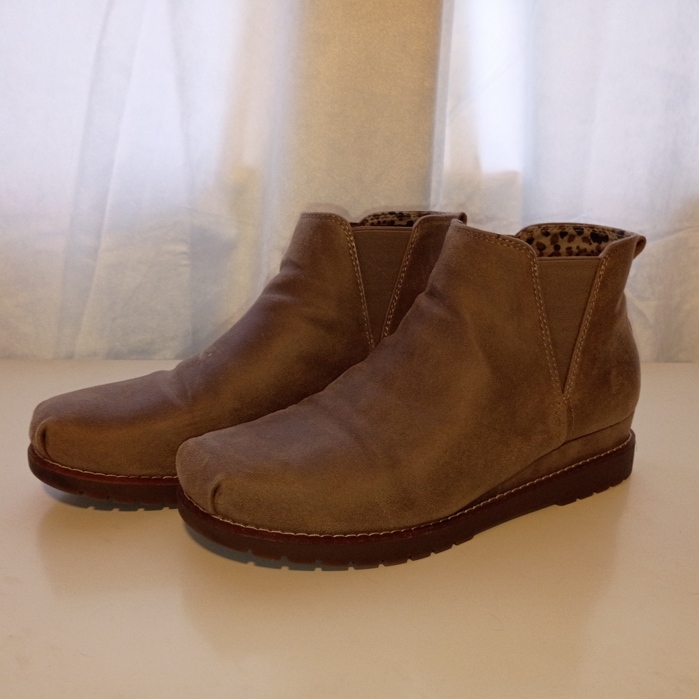 BOBS from Skechers Brown Ankle Booties